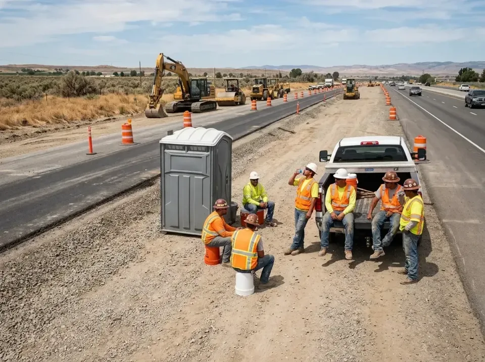 highway-road-construction-crew-007 — frequently asked questions, Porta Potty and Restroom Rentals in Pampa, TX